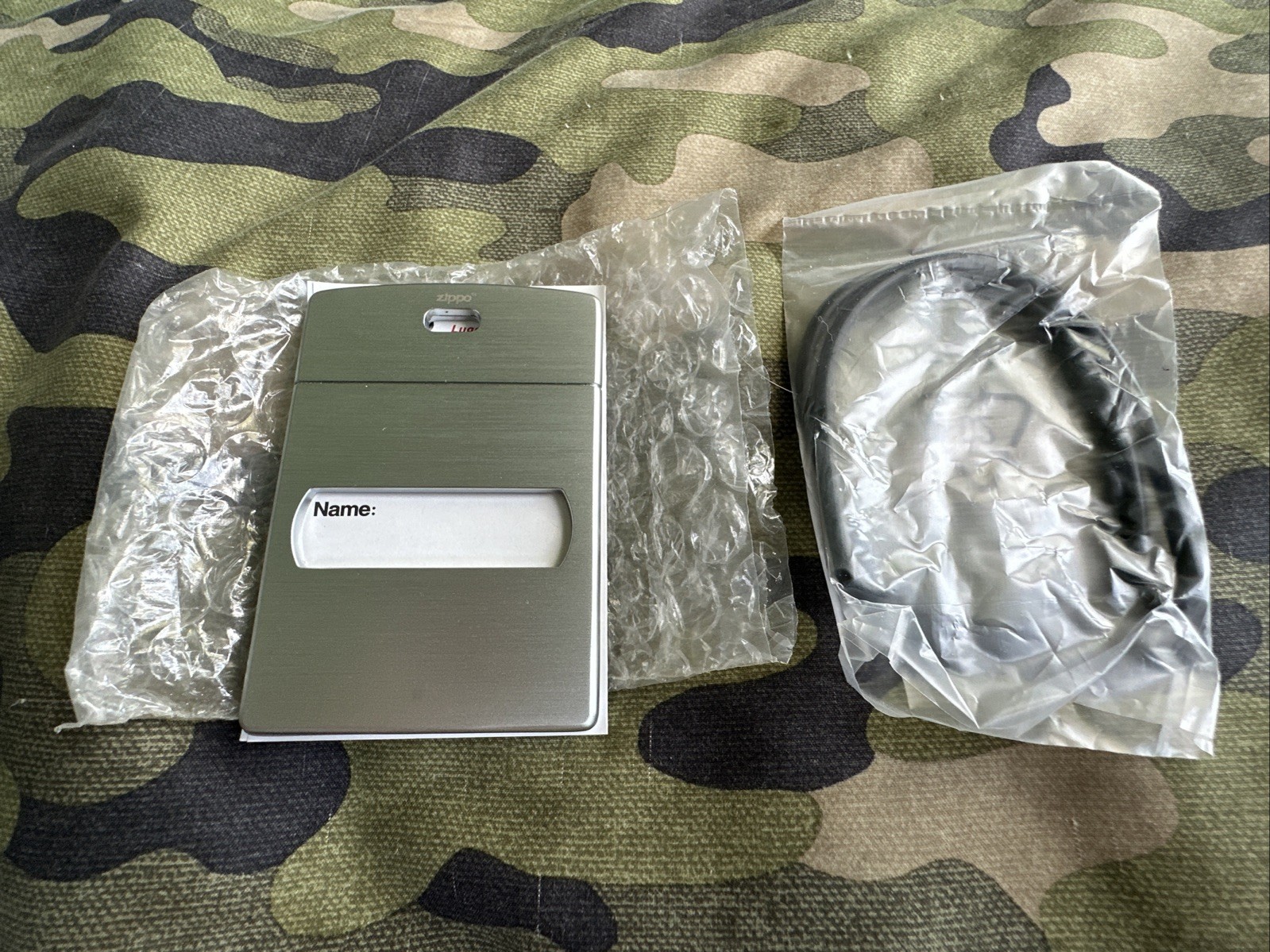 Zippo - Stainless Steel Luggage Tag - Promo Item