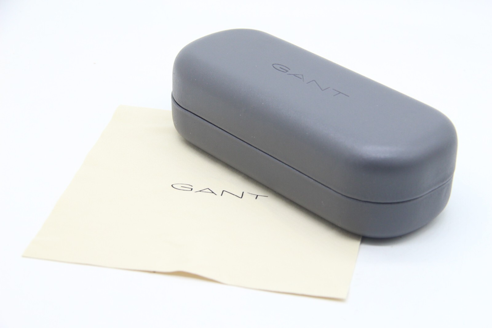 NEW GANT GREY LARGE HARD AUTHENTIC EYEWEAR EYEGLASSES GLASSES CASE ONLY