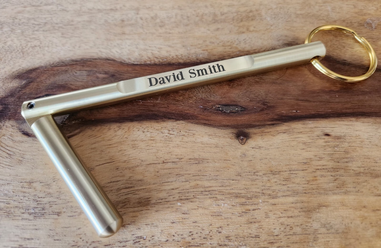 Solid Brass Custom Elevator Door Key, Single Drop Key