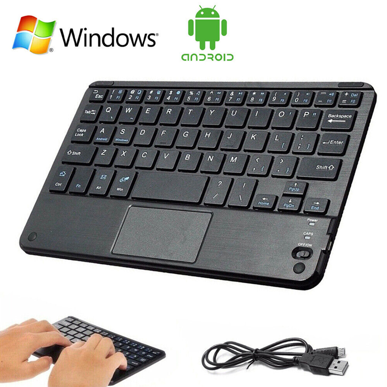 Bluetooth Wireless Keyboard Mouse For Android IOS Samsung Xiaomi Tablet For iPad