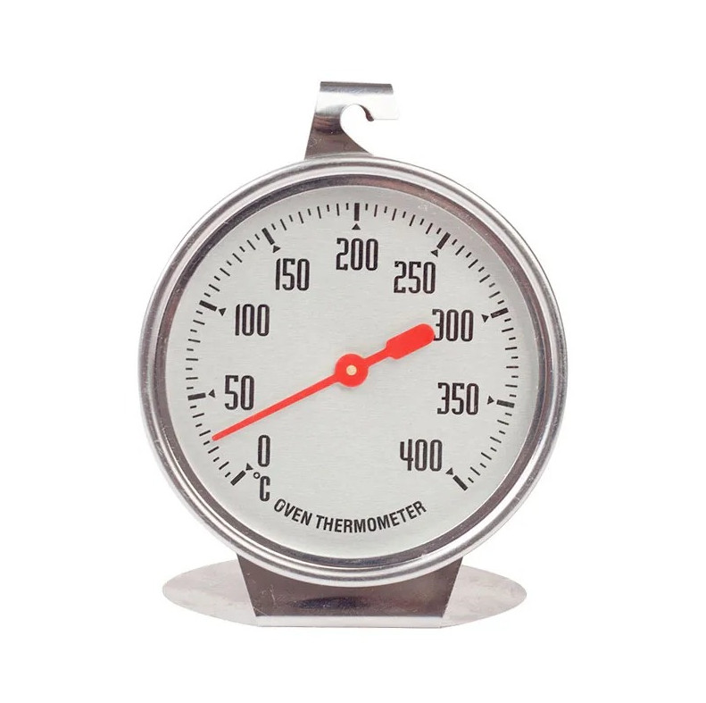 1pc Stainless Steel Oven Thermometer 0-400°C Celsius  BBQ Cooking Gauge - NEW