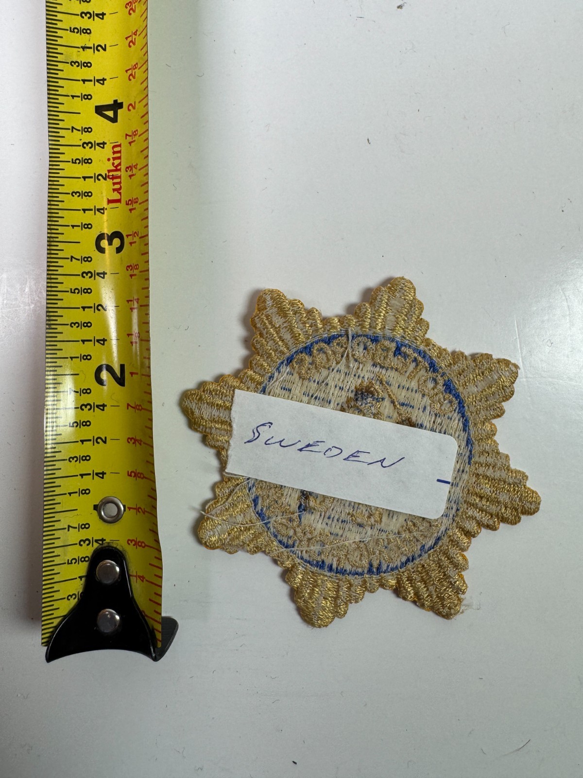 Sweden Goteborgs Brandforsvar Fire Europe Patch BB6