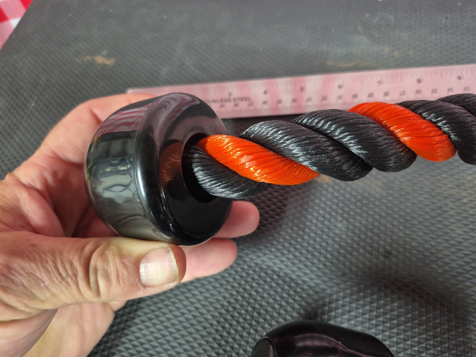 Tricep Rope Attachment For Cable Machines
