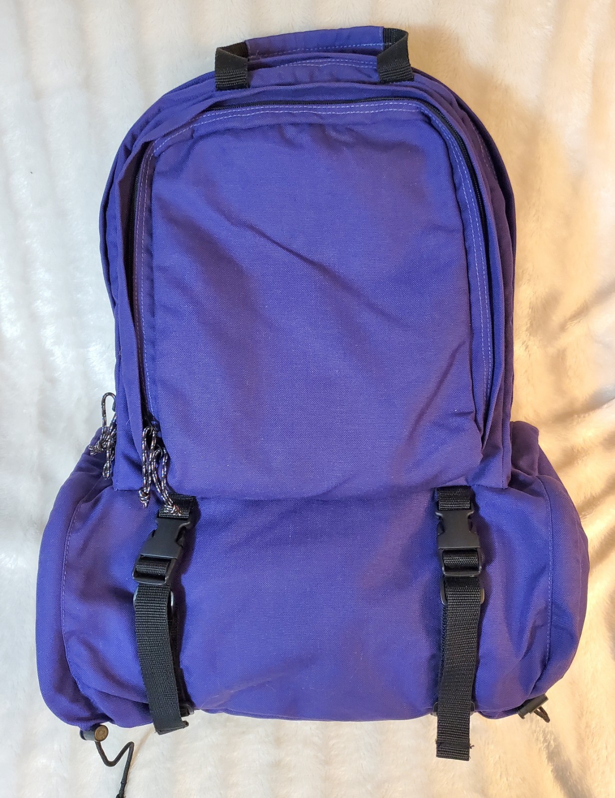 Hiking Backpack Unbranded Womens Purple Zippered Bag 22" x 16"