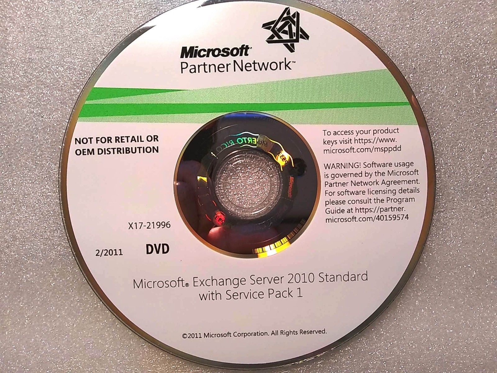 Microsoft Exchange Server 2010 Standard Full Version w/ 2 Keys & Licenses
