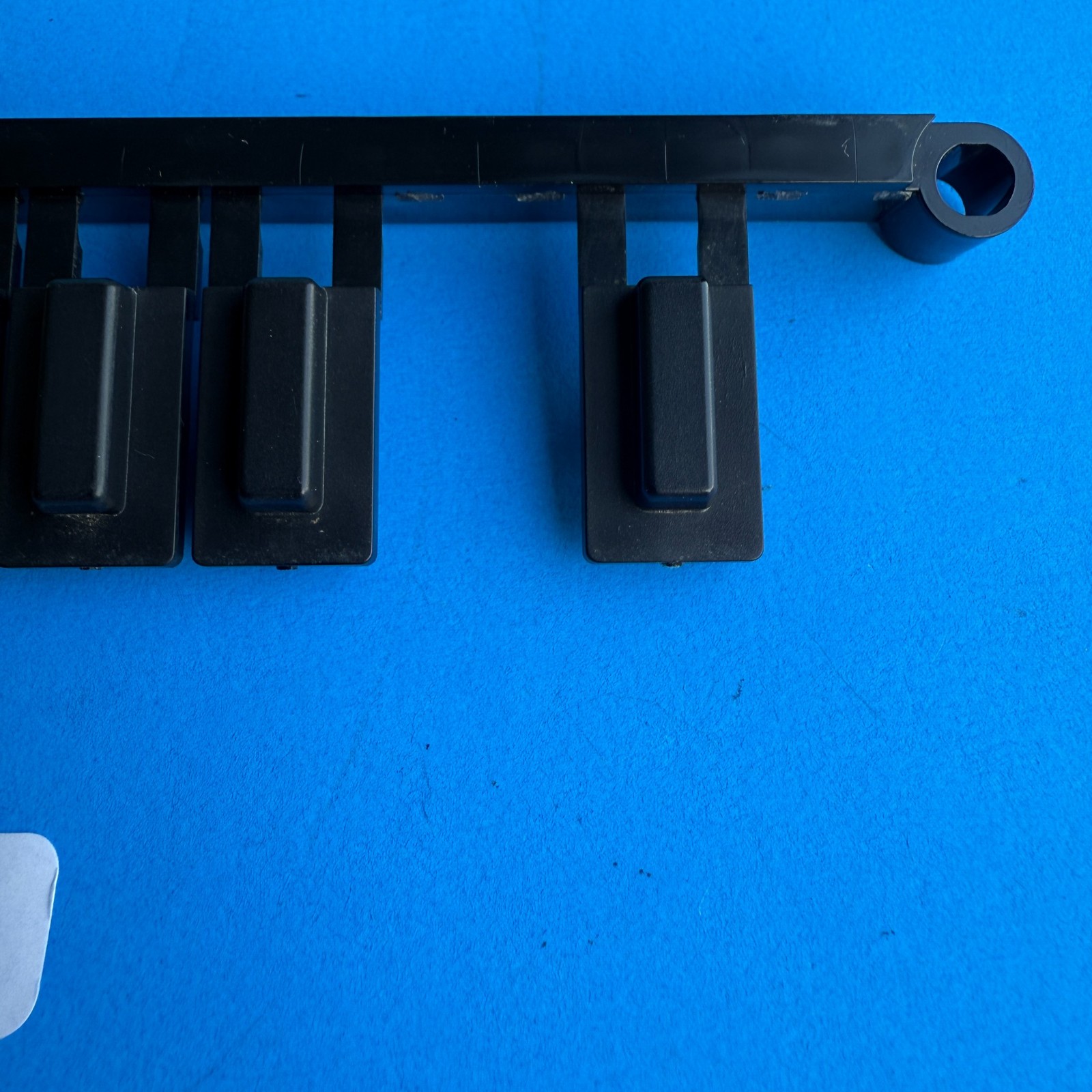 YAMAHA PF85 Electric Piano Used Part: Control Panel Push Button Cover Cap Set