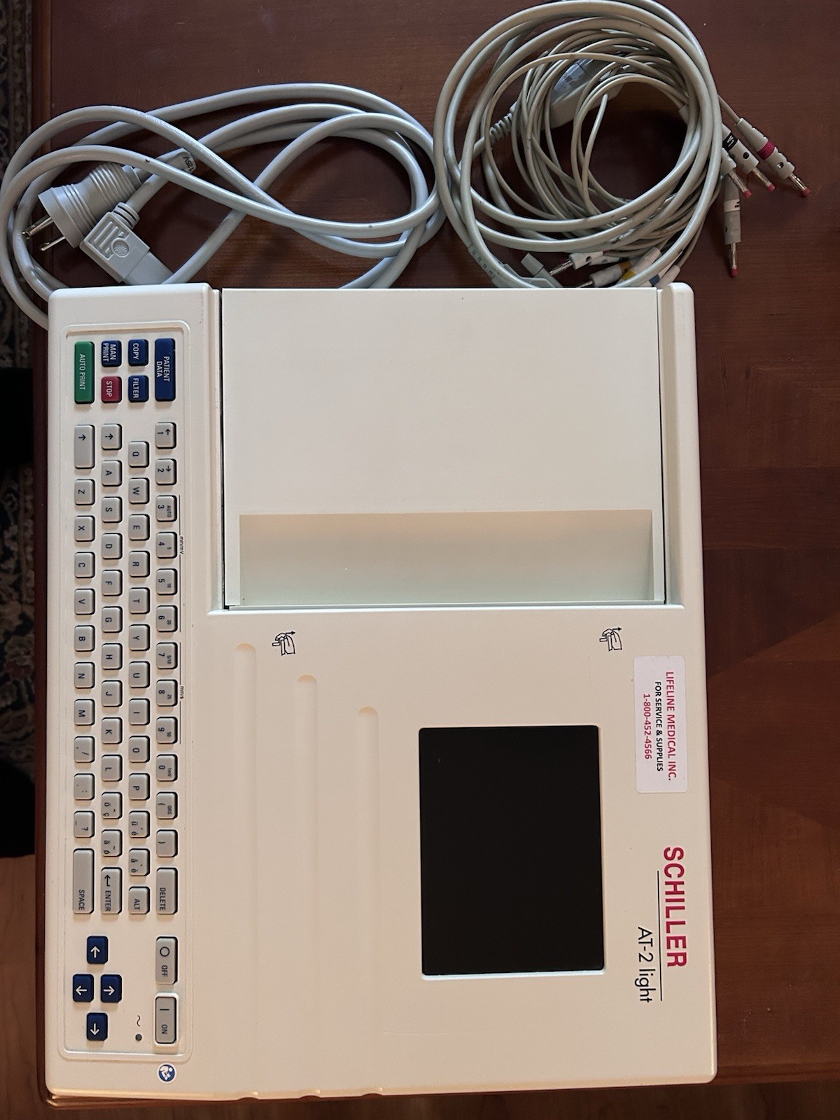 Schiller AT-2 light Interpretative ECG Unit