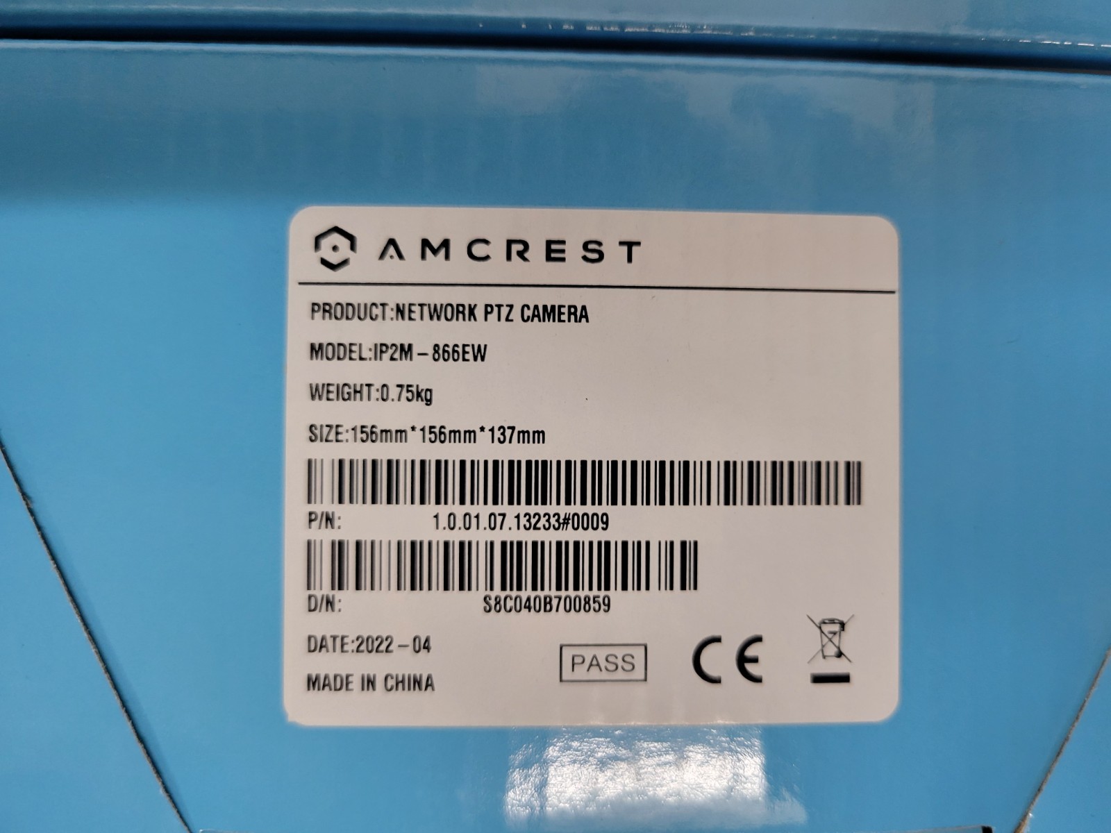 4x Amcrest IP2M-866EW Optical Zoom Outdoor Vandal Security Camera | C275DS