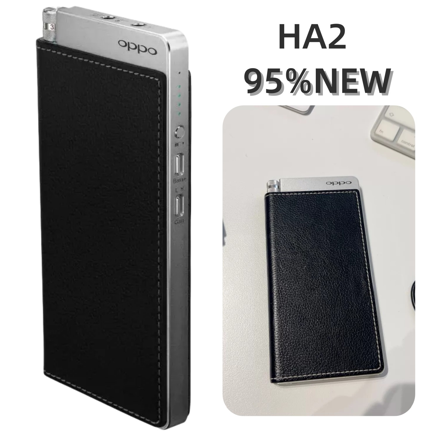 OPPO HA-2 Slim Portable DAC Amp for iPhone Android PC Hi-Res Excellent Condition