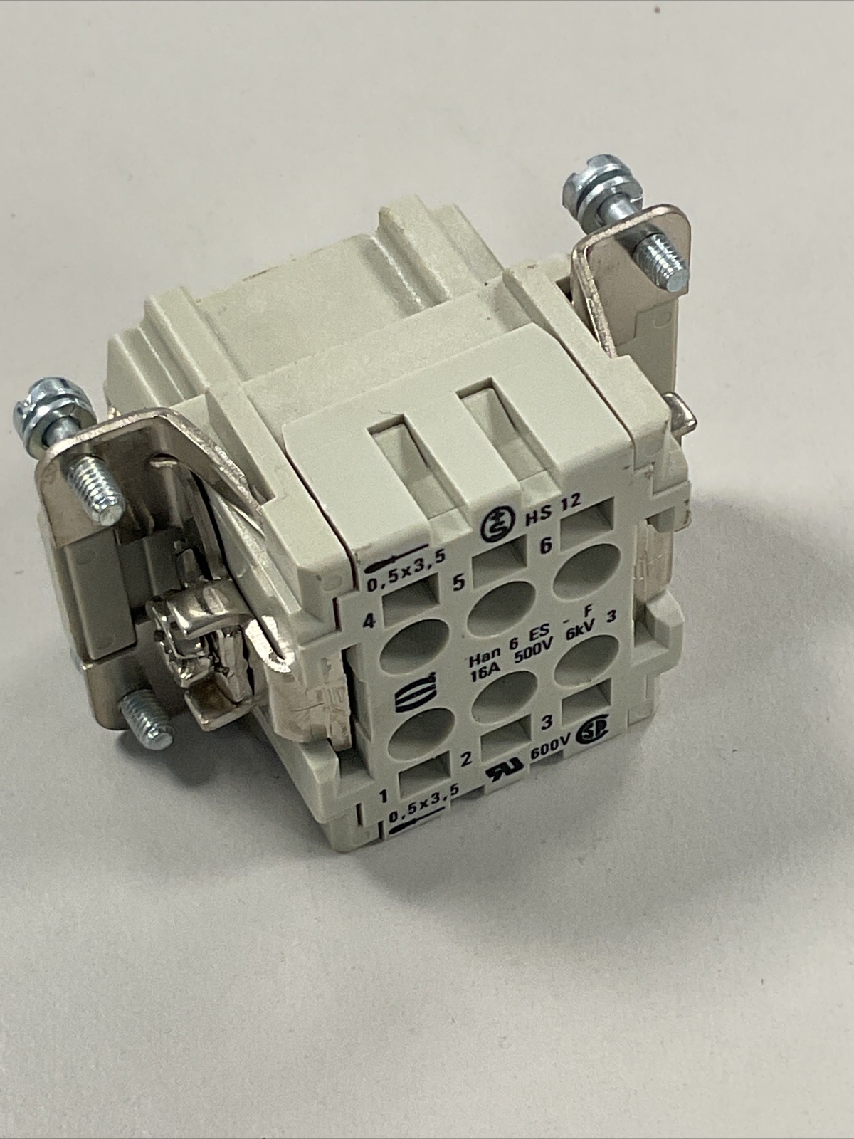 Harting HAN 6 ES-F male socket