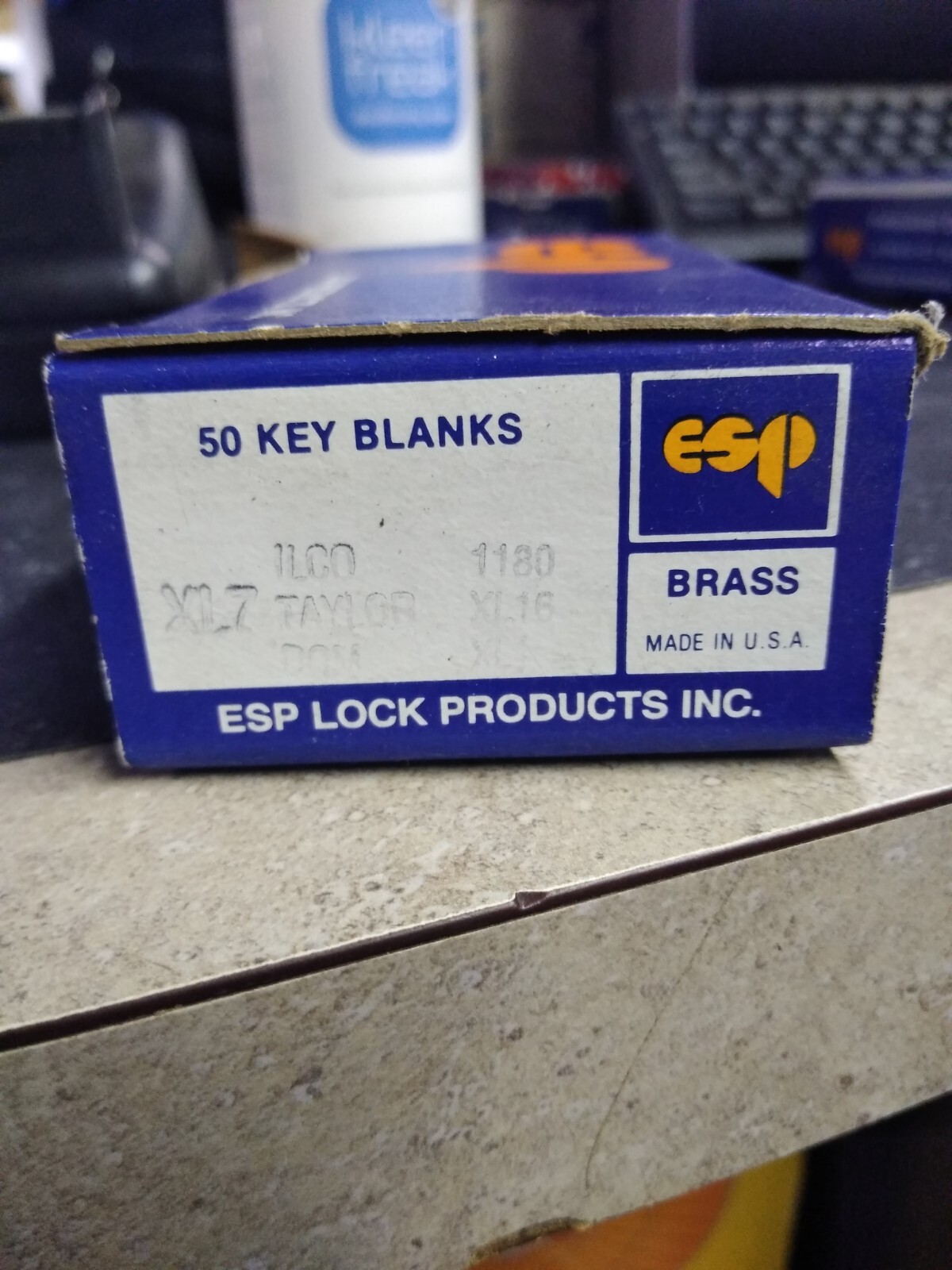 5 ESP XL7 Key Blanks (rm.2-oo)