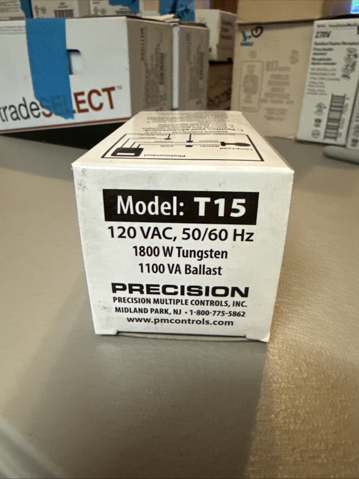 NEW Precision Model T-15 1800W-Tung Photocontrol  *FREE SHIPPING*