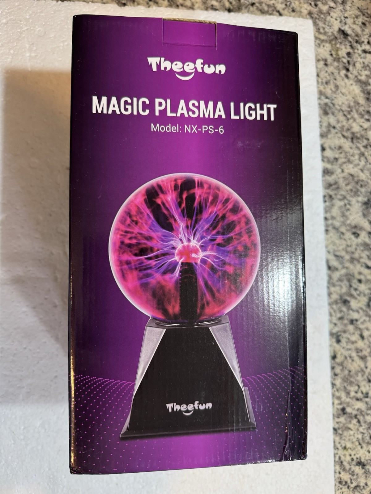 Theefun Magic Plasma Ball - NIB - Unused