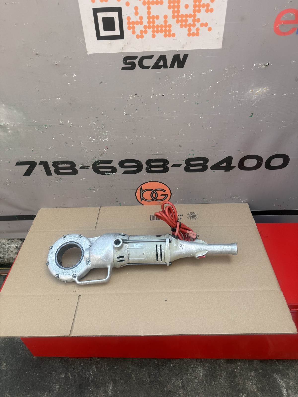 Ridgid 700 Power Drive Handheld Electric Pipe Threader #7
