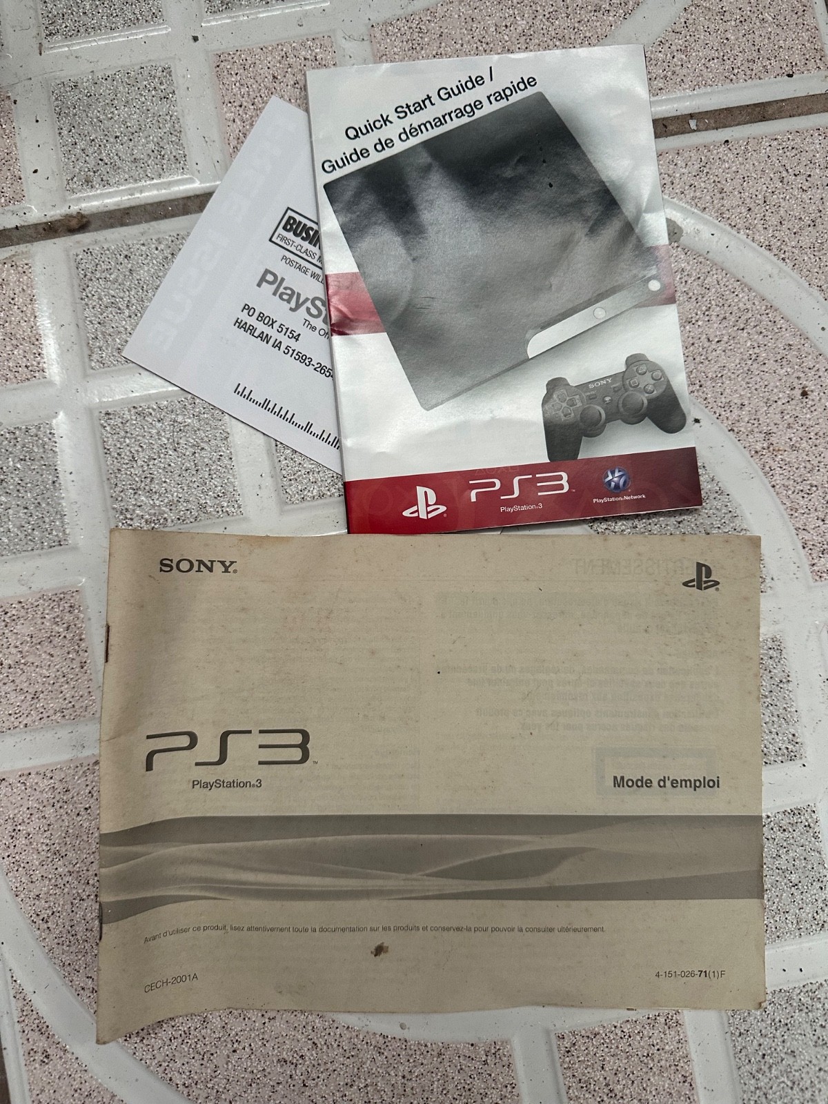 ps3 manuals