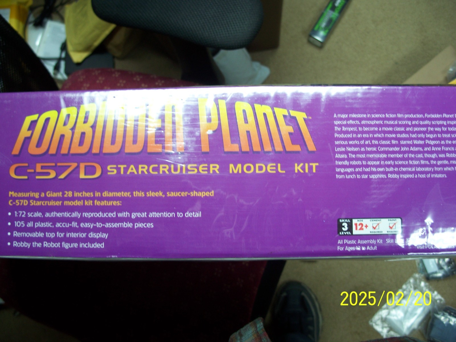 forbidden planet C-57D starcruiser model kit