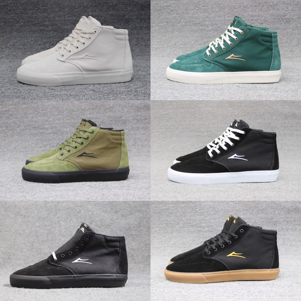 Lakai Men's Riley 3 Skate Shoes - Pro Model by Riley Hawk US size