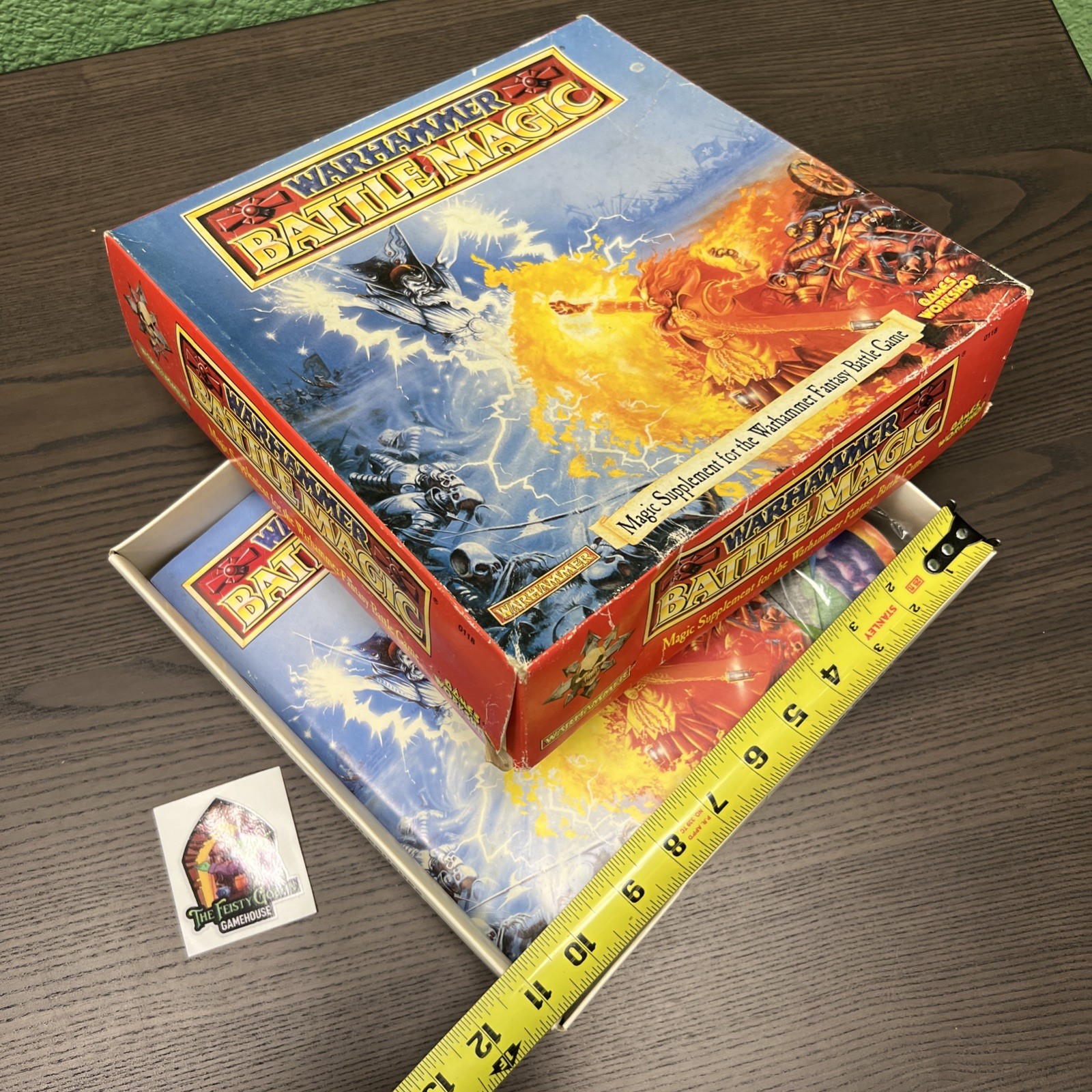 Battle Magic Warhammer Games Workshop Supplement 1992 Rulebook Spell Cards Magic