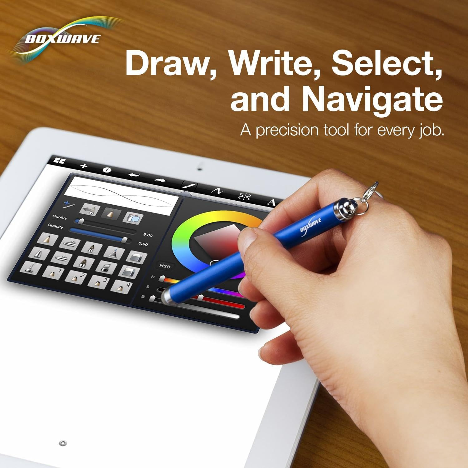 Boxwave Stylus Pen Compatible with Ipad (1St Gen 2010) - Evertouch Capacitive St