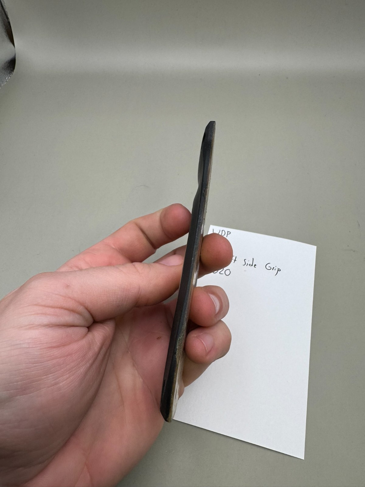 WDP Angel 90' Left Side Grip-Satin Black