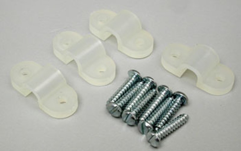 3/16" Nylon Gear Straps (4) Du-Bro R/C DUB811