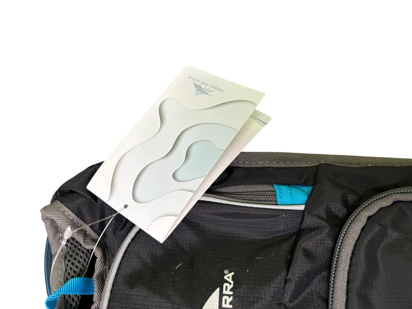 High Sierra HydraHike Hydration Backpack, Lightweight 4L, Black/Slate/Pool