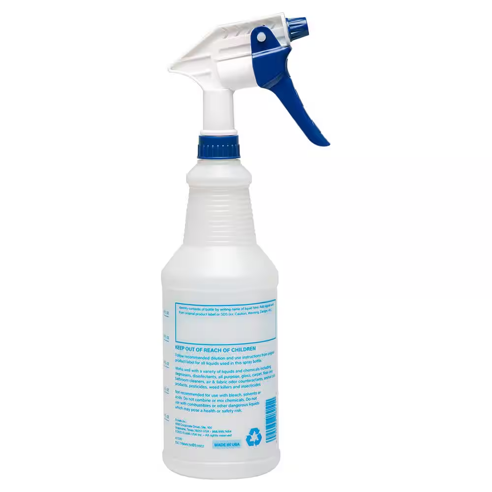 ECOLAB - 32 oz Heavy Duty Pro Spray Bottle, 3X Spray Output vs Standard Sprayers