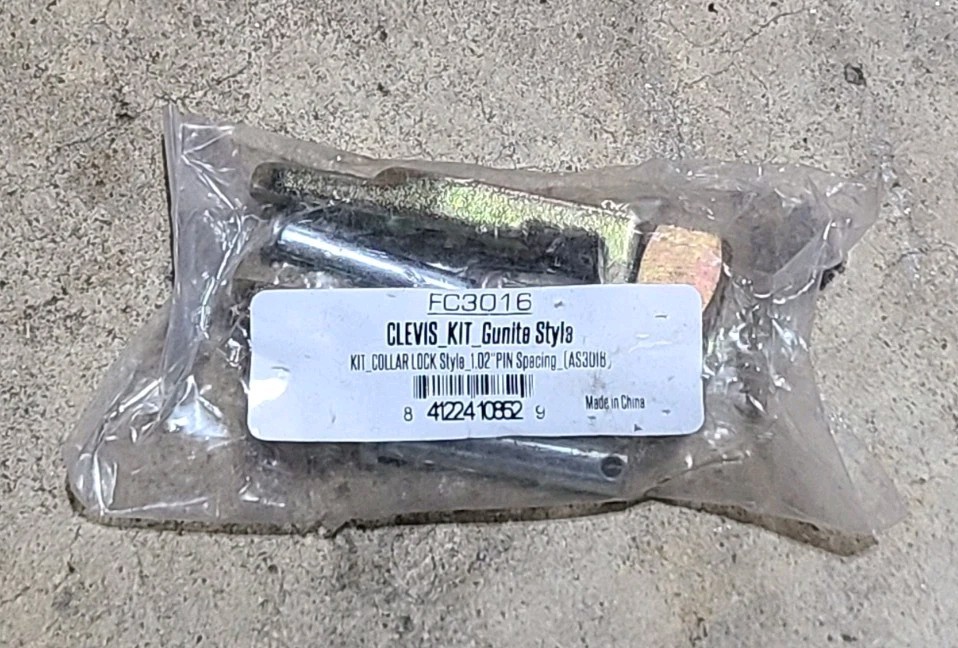 Fleetcraft FC3016 Clevis Kit Gunite Type 1/2in and 5/8in  179.YK5010  AS3016