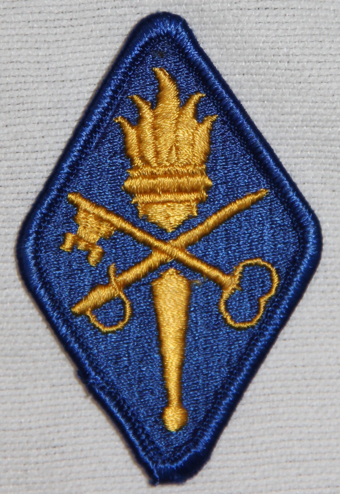 ORIGINAL QUARTERMASTER SCHOOL PATCH