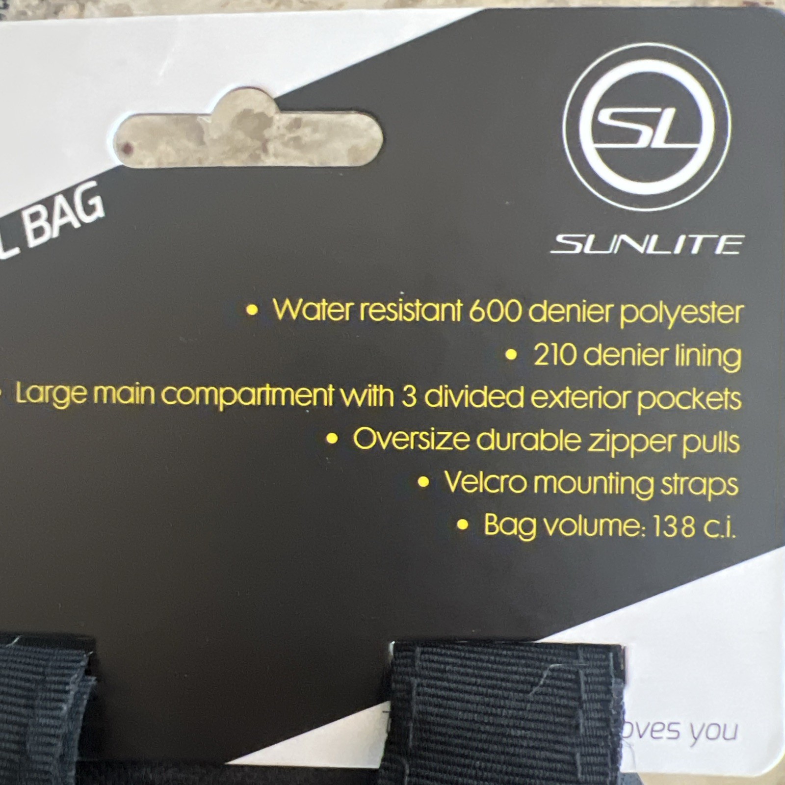 Bag Sunlite Frame Short Haul Black