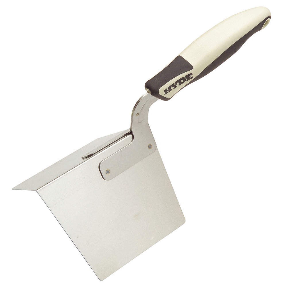 HYDE 09425 Outside Corner Trowel,12inL,4inW,SS 24Z448