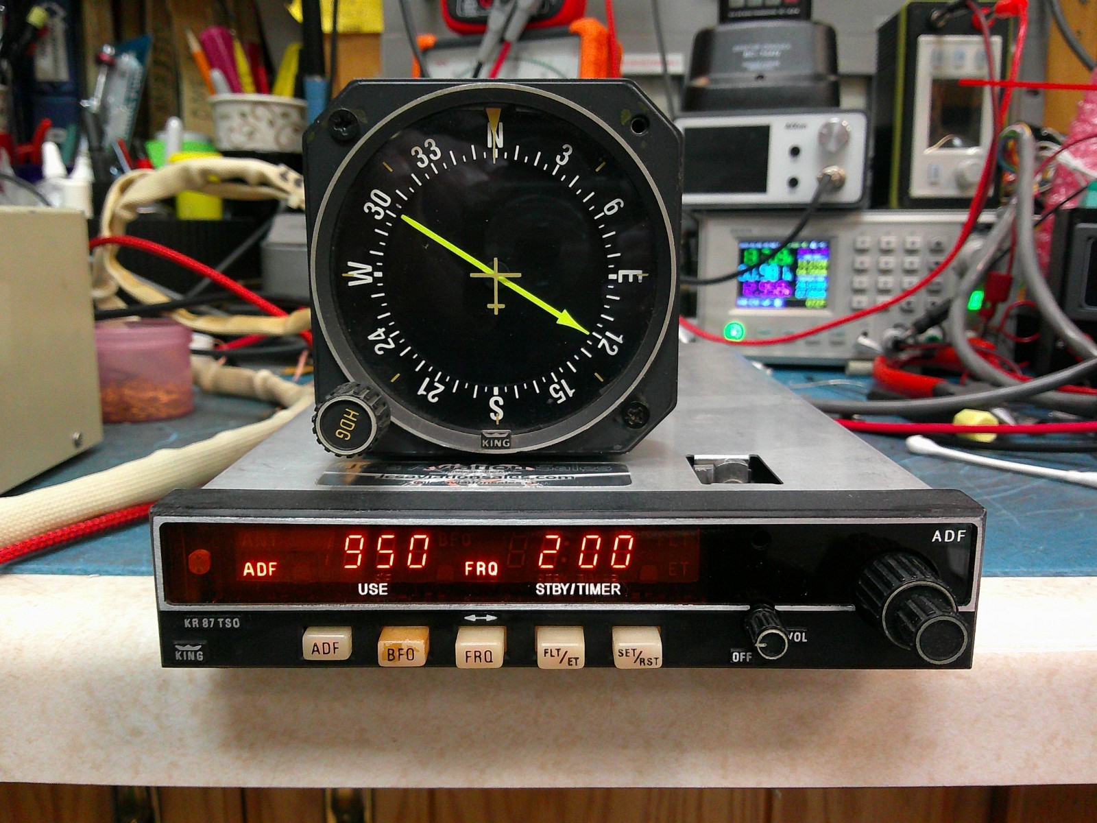 Bendix King KR 87 ADF Receiver 066-1072-00 - Tested Working