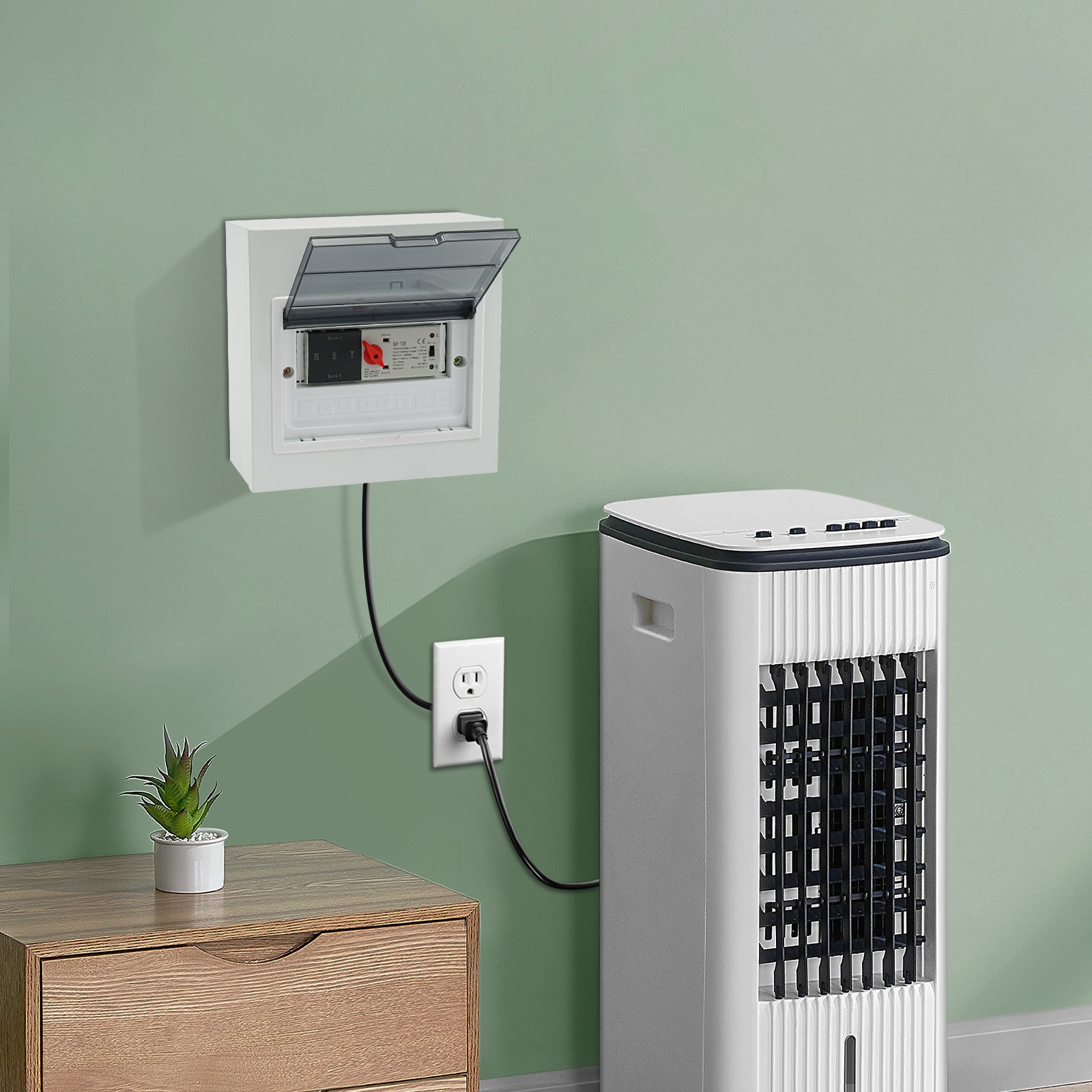 Automatic Transfer Switch 3P 100A Transfer Switch 24000W Transfer Switch