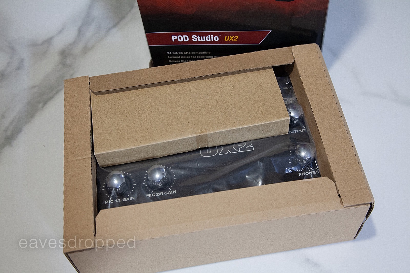 LINE 6 POD Studio - UX2 - Digital Recording Interface (ver.2)
