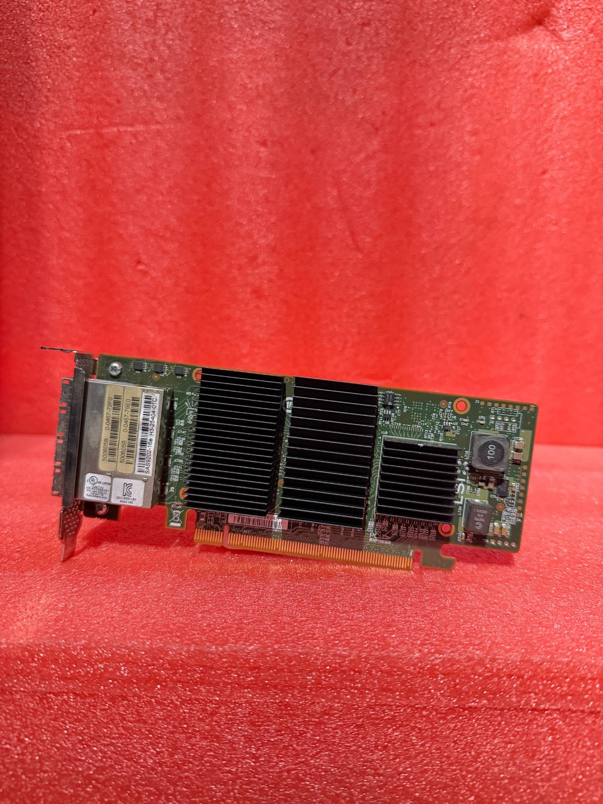 LSI SAS9202-16E 6GBS SAS 4-PORT HOST BUS ADAPTER SFF-8644
