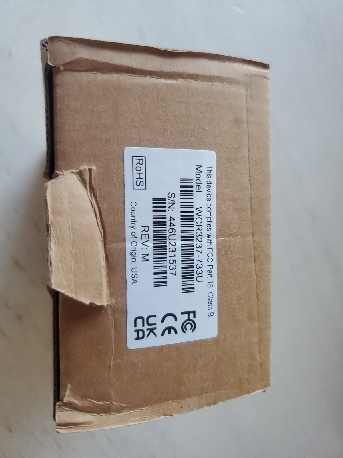 IDTech Omni Combined Bar Code and Magnetic Stripe Reader New Open Box