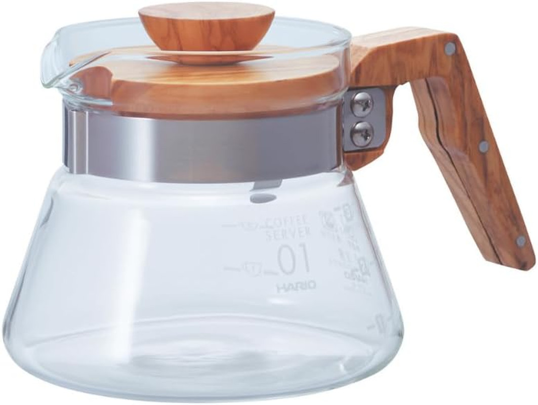V60 Olive Wood Coffee Server, 400Ml