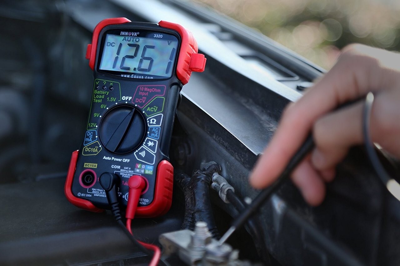 Innova 3320 Auto-Range Digital Multimeter (10 MegOhm)/UL, 9 Function