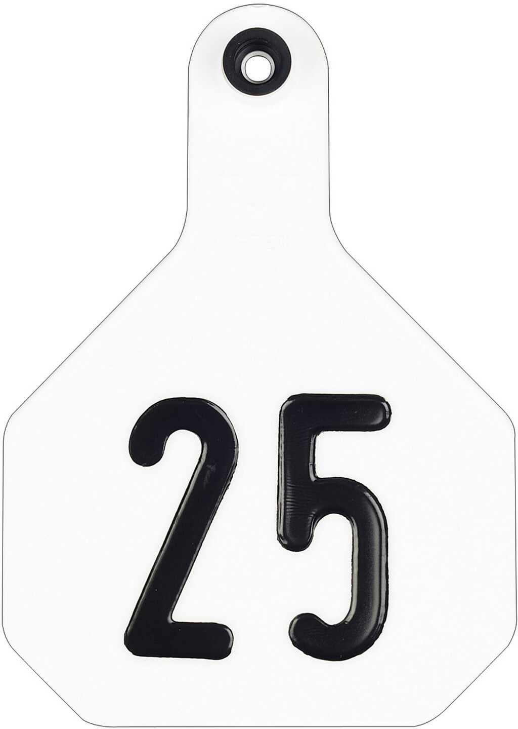 Y-Tex 4 Star Large Cattle Ear Tags White Numbered 126-150