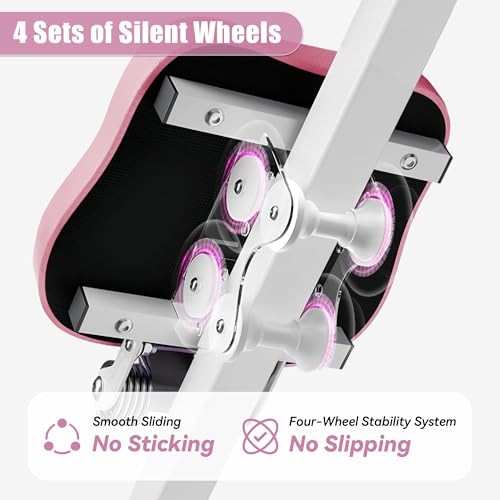 EPHESPORT AB MACHINE CRUNCH SIT-UP CORE TRAINER ADJUSTABLE BACK SUPPORT PINK
