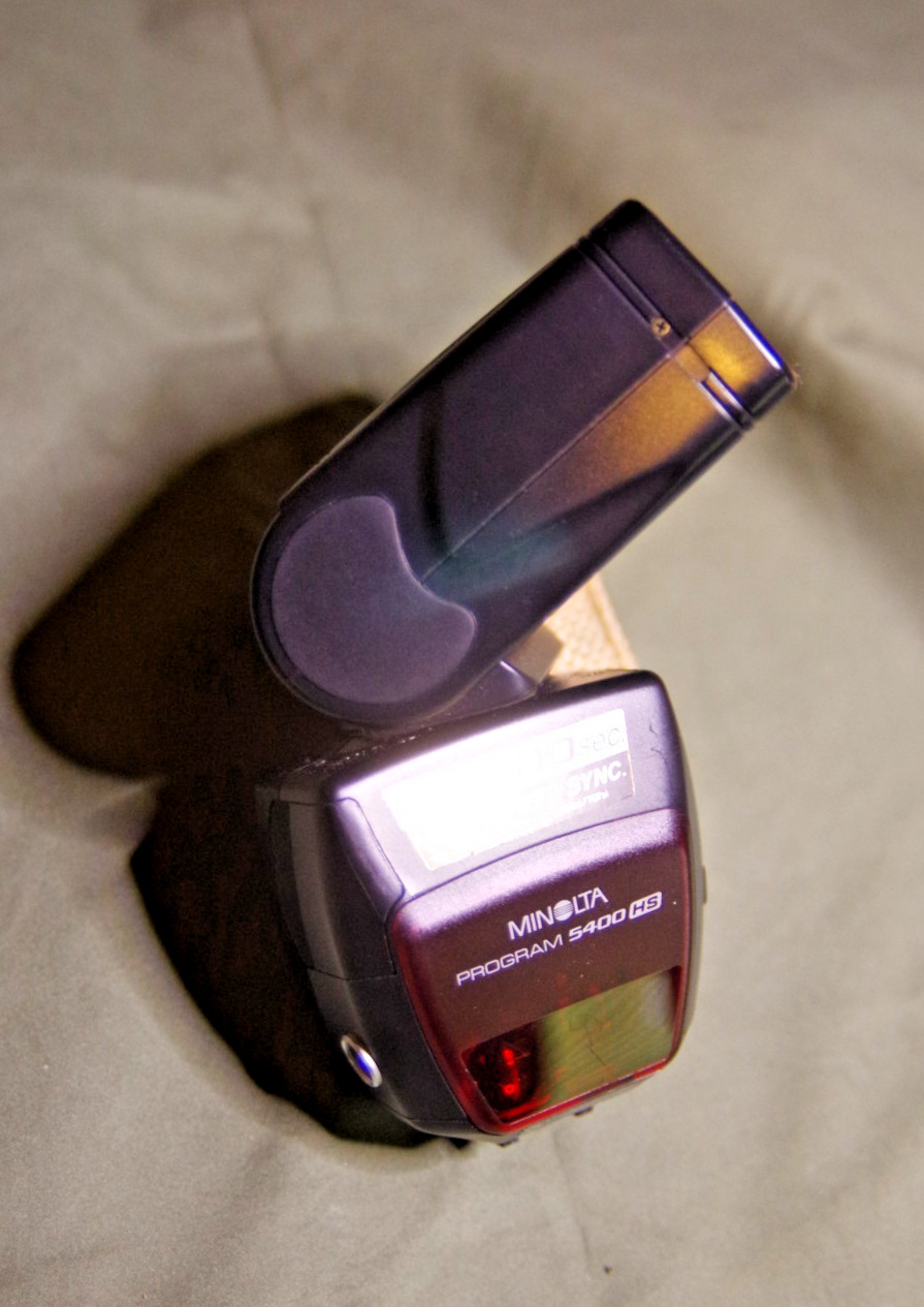 Minolta 5400HS Shoe Mount Flash for Konica Minolta, Includes Original Box