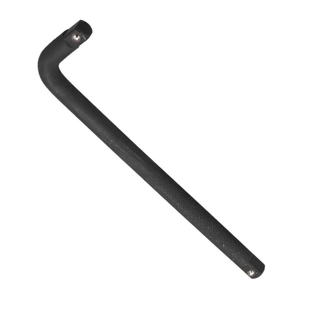 Socket Wrench, 1/2-inch Drive Square End L Shape Extension Handle (350mm/13.7...