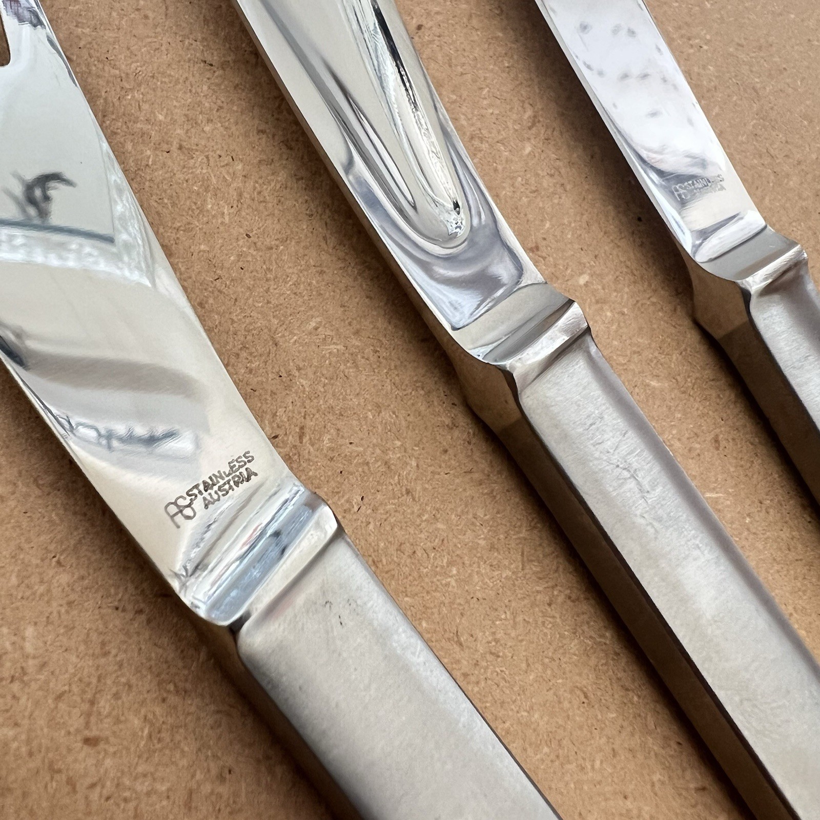 Delmonico Snack Set by ARTHUR SALM ~ VINTAGE Jam Spoon Cheese Knife Butter Knife