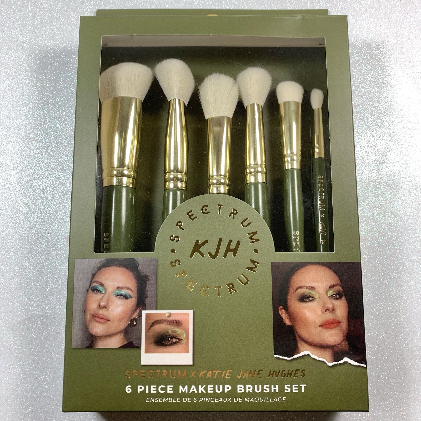 Spectrum x Katie Jane Hughes 6 Piece Makeup Brush Set BNIB