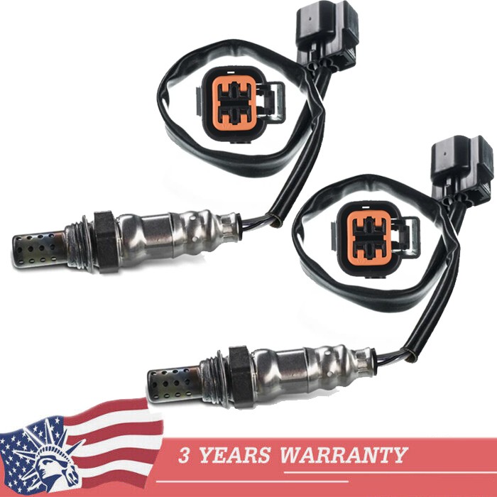 2Pcs Up+Down Oxygen Sensor For 2006-2011 Kia Rio Rio5 & 2002-2011 Hyundai Accent