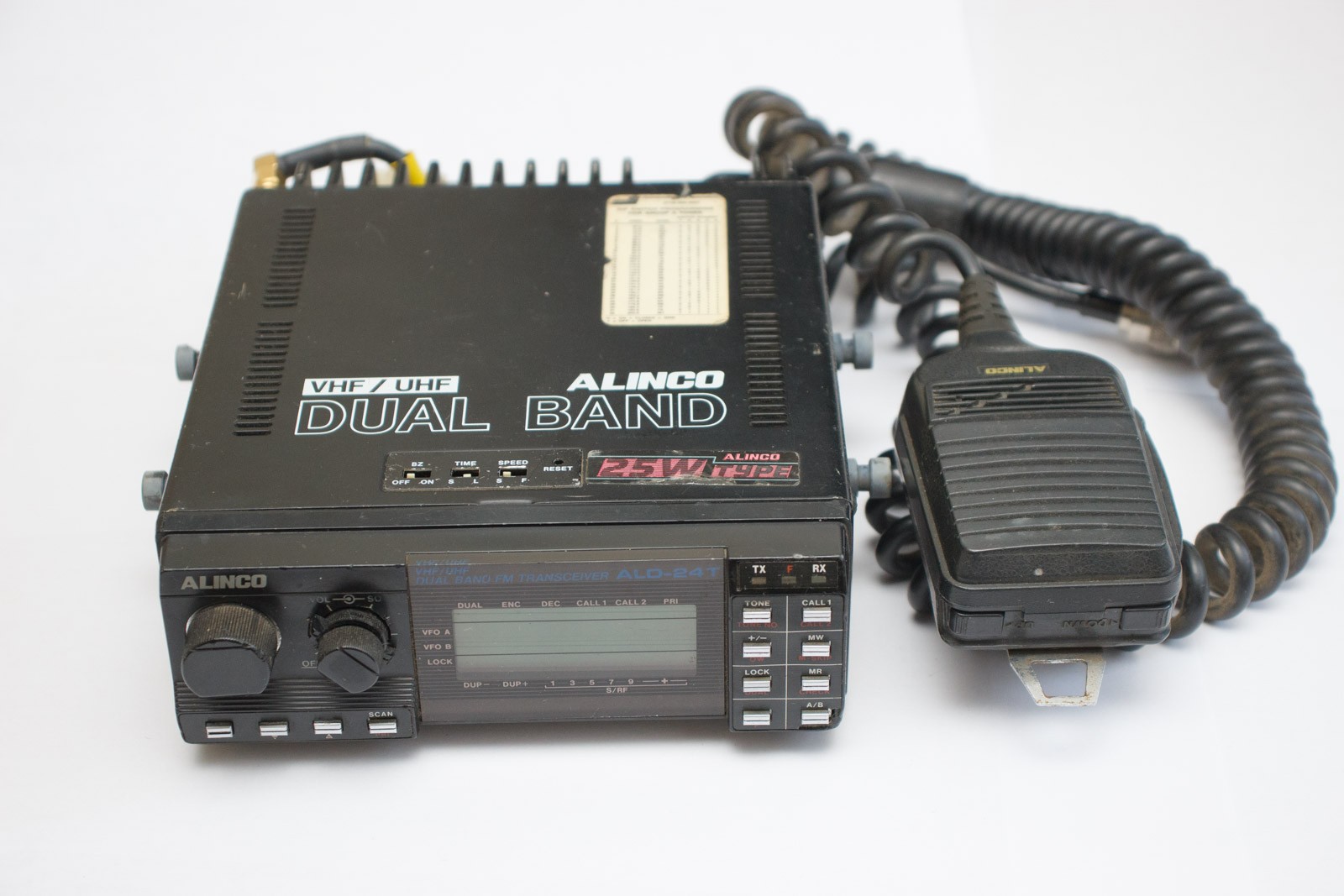 Alinco ALD-24T VHF UHF Dual Band FM Transceiver FOR PARTS