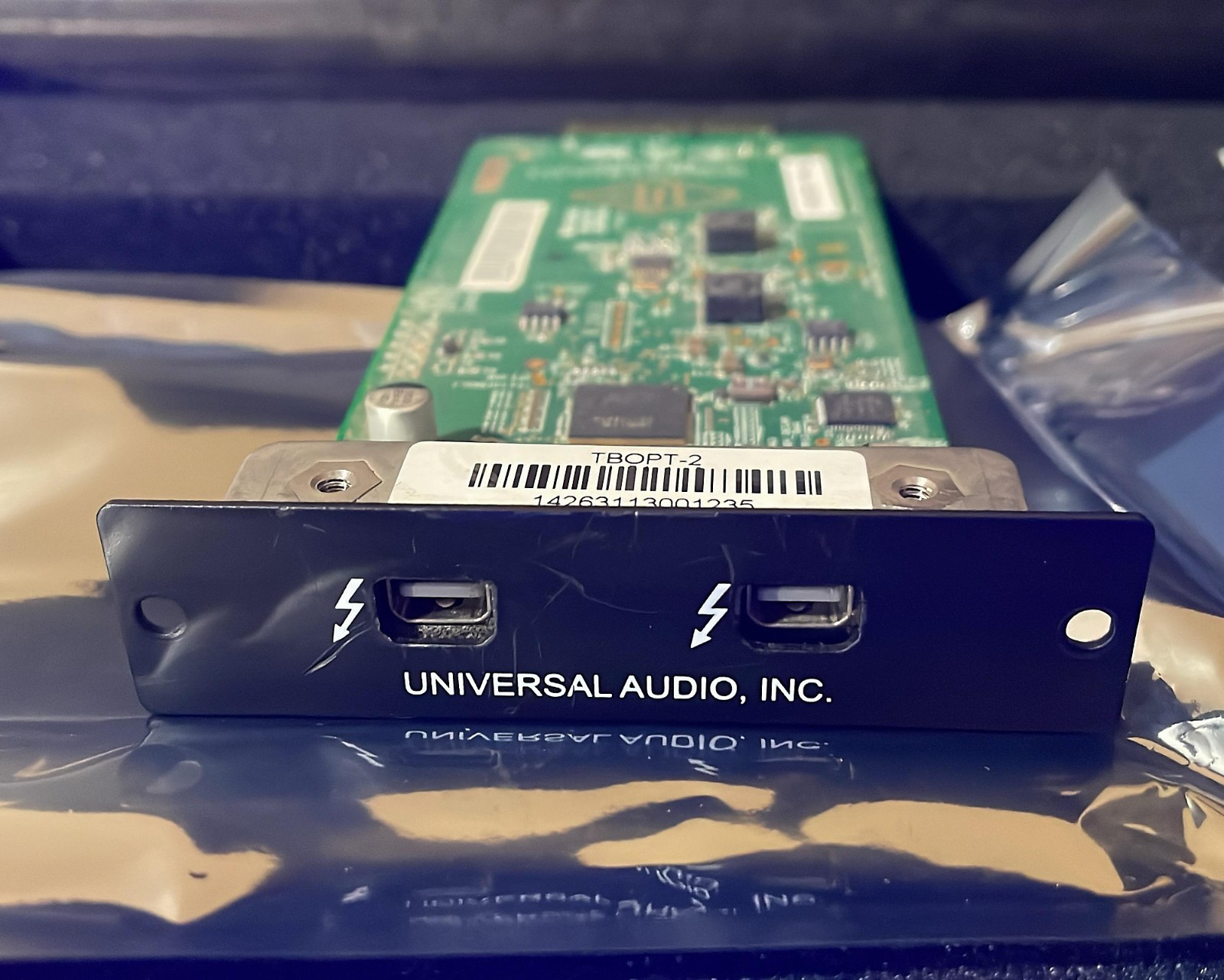 UAD Universal Audio Thunderbolt 2 Option Card for Apollo Firewire interf G2U
