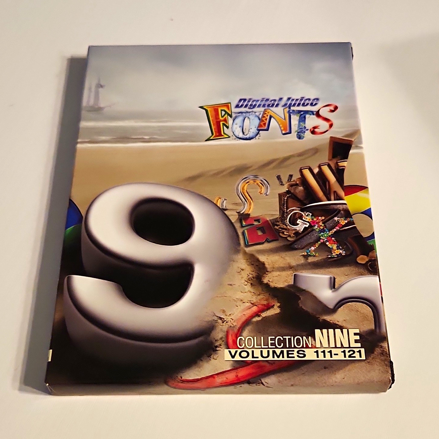 Digital Juice Fonts Collection Nine Vol 111-121 Multimedia Tools DVD Disc 1