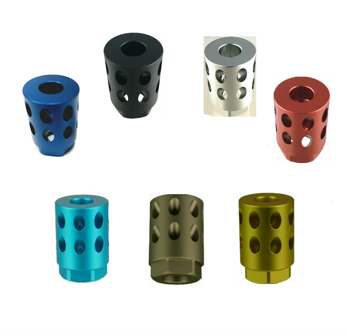 1/2x28 Thread Ruger Mark IV 22/45 Lite Muzzle Brake Compensator 22LR