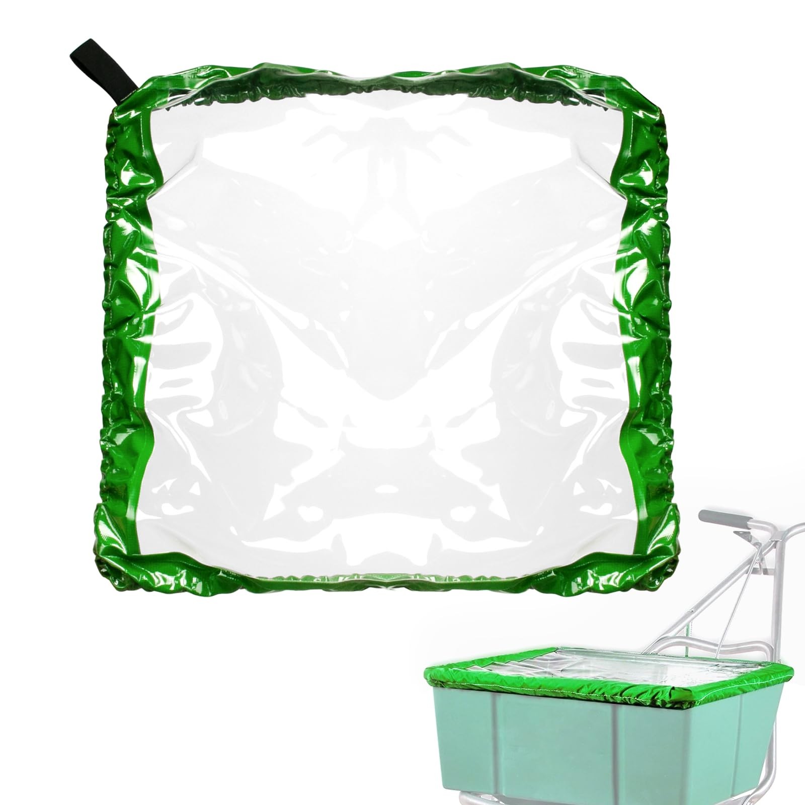 TOSRWGLL 092128 Spreader Cover Replacement for Lesco 80 LB Walk-Behind green